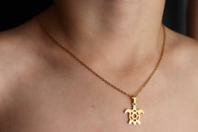 Load image into Gallery viewer, SPECIAL: Turtle Necklace and Earring Set
